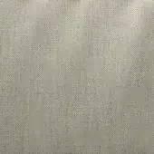 Sage linen fabric sample displaying a dense, textured weave with muted green tones and a matte finish against a neutral backdrop.